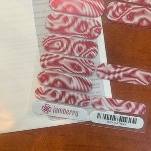 3/$25 Jamberry In A Trance wrap!! Partial sheet